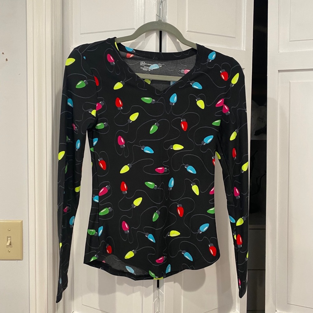 Two Christmas tops
